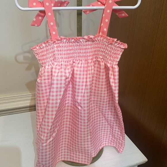 New Gingham Watermelon Dress - Picture 6 of 6